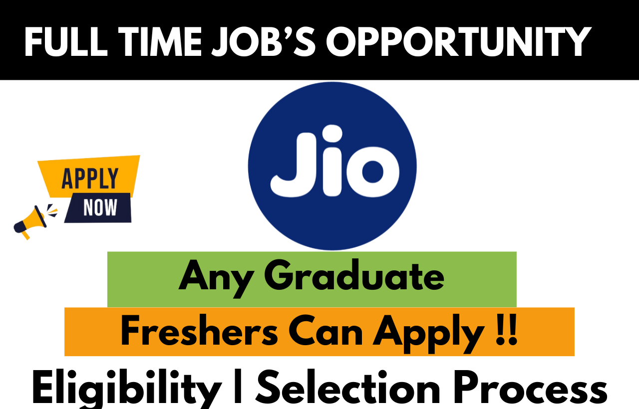 Jio Recruitment Drive 2026