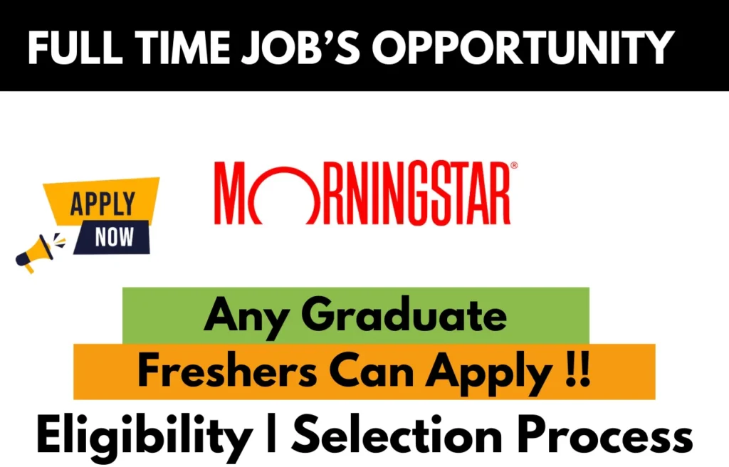 Morningstar Recruitment Drive 2026
