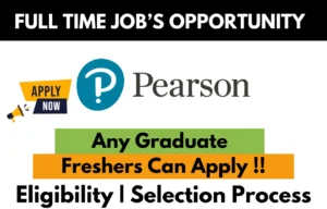Pearson Recruitment Drive 2026:-