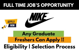 Nike Recruitment Drive 2026