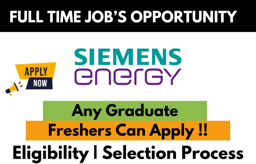Siemens Energy Recruitment Drive 2026
