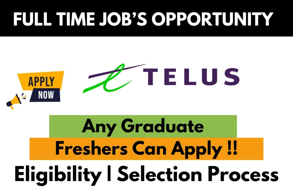 TELUS Recruitment Drive 2026