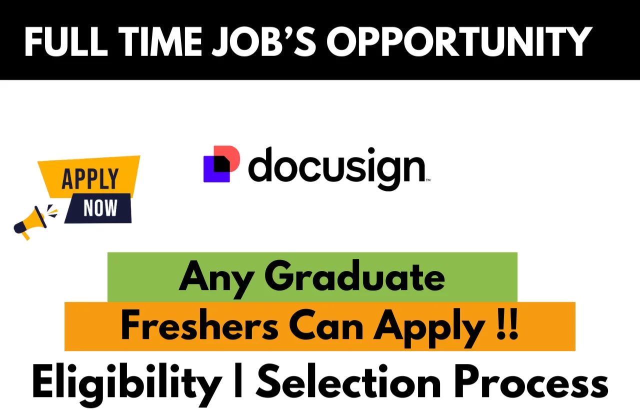 DocuSign Recruitment Drive 2026
