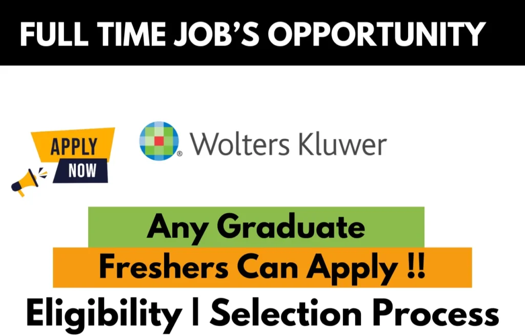 Wolters Kluwer Recruitment Drive 2026