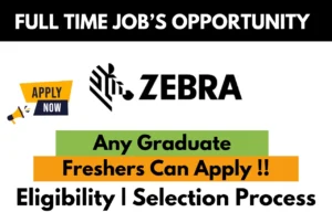 Zebra Recruitment Drive 2026