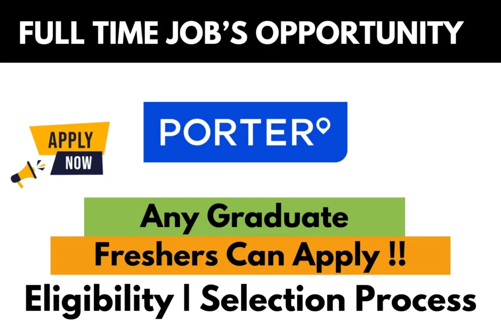 Porter Recruitment Drive 2026
