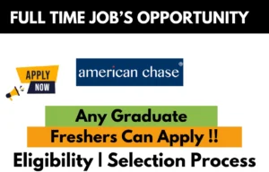 American Chase Recruitment Drive 2026