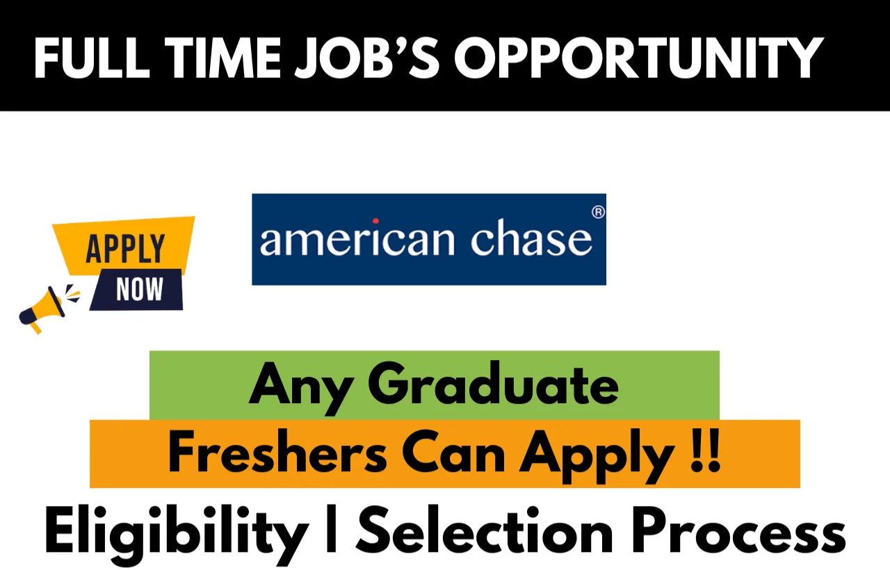 American Chase Recruitment Drive 2026