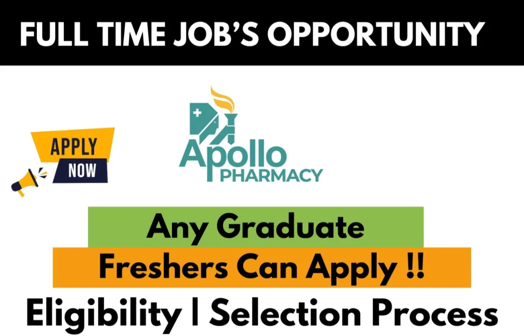 Apollo Pharmacy Recruitment Drive 2026