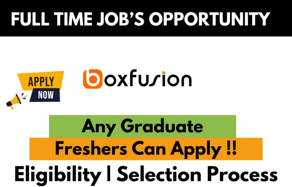 Boxfusion Recruitment Drive 2026
