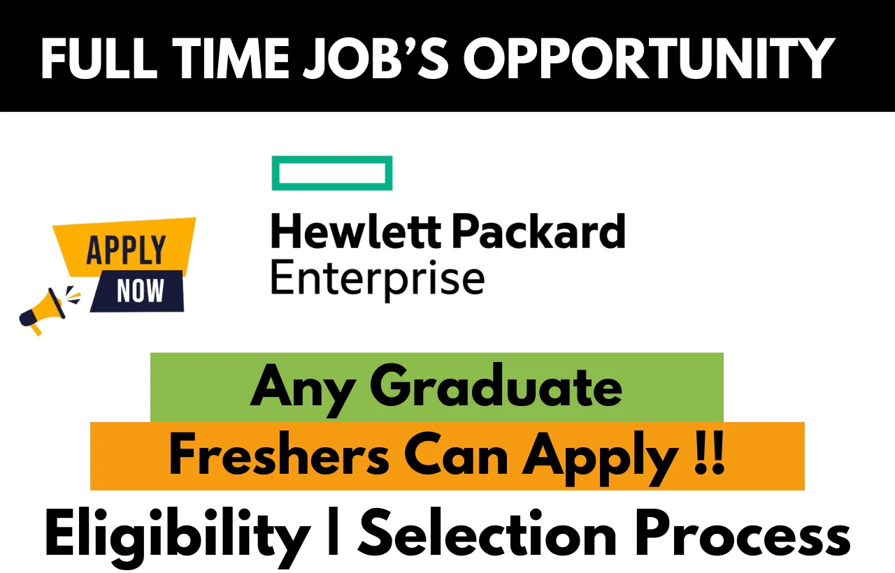 HPE Recruitment Drive 2026
