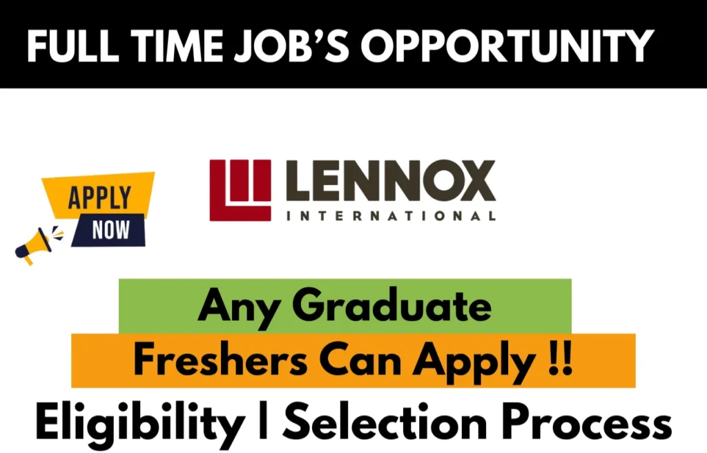 Lennox Recruitment Drive 2026