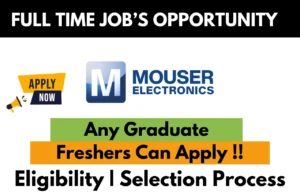 Mouser Electronics Recruitment Drive 2026