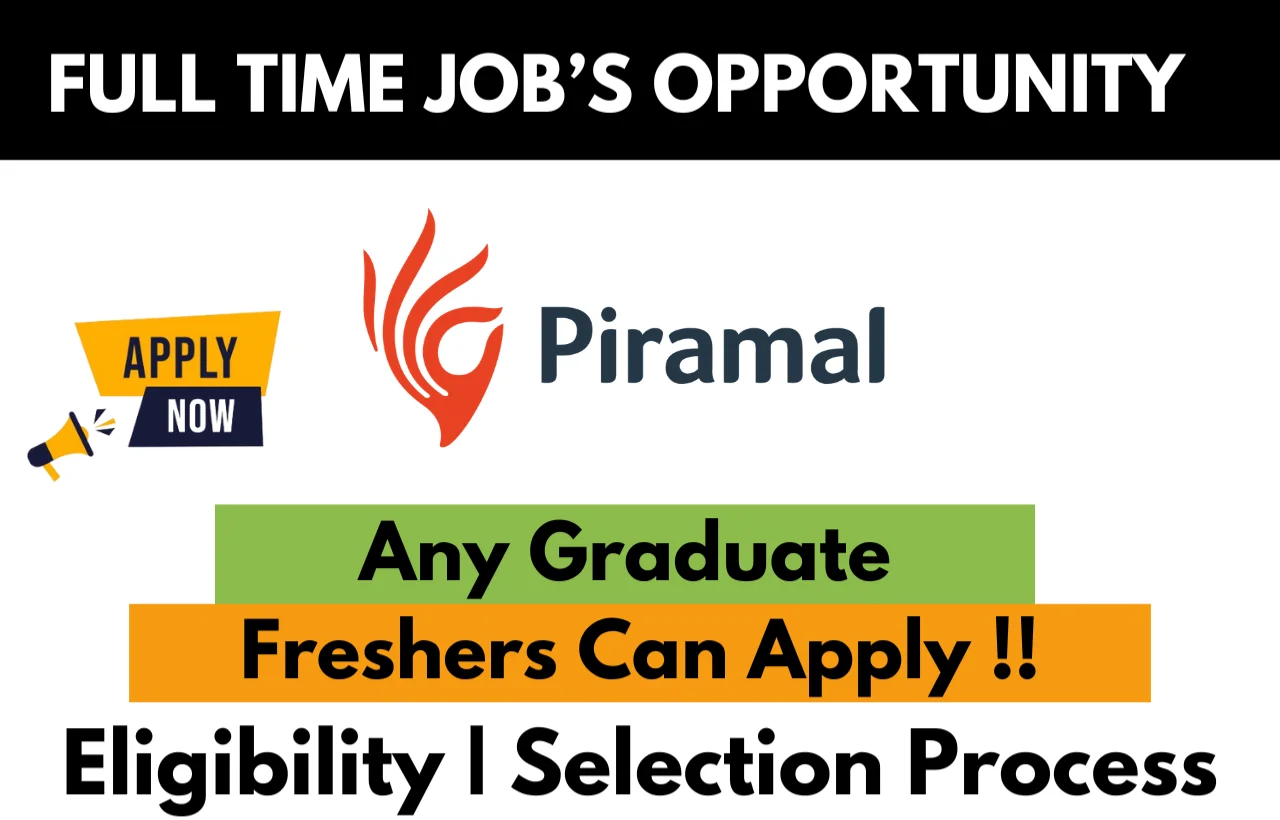 Piramal Pharma Recruitment Drive 2026