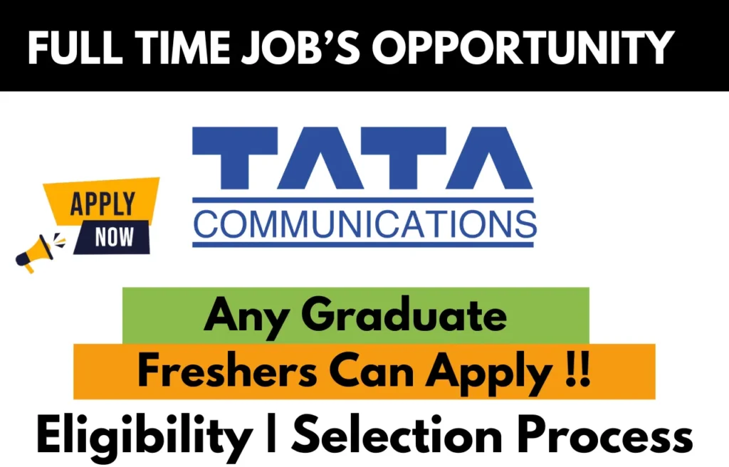 Tata Communications Recruitment Drive 2026