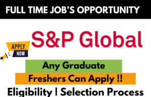 S&P Global Recruitment Drive 2026