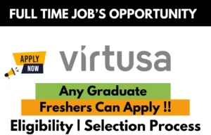 Virtusa Recruitment Drive 2026