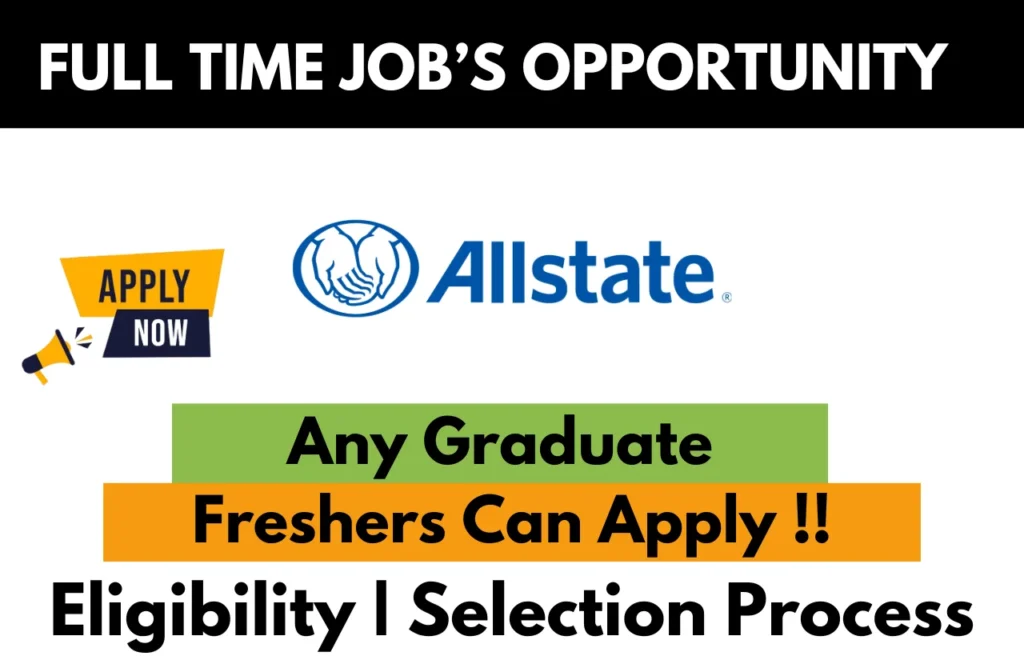 Allstate Recruitment Drive 2026