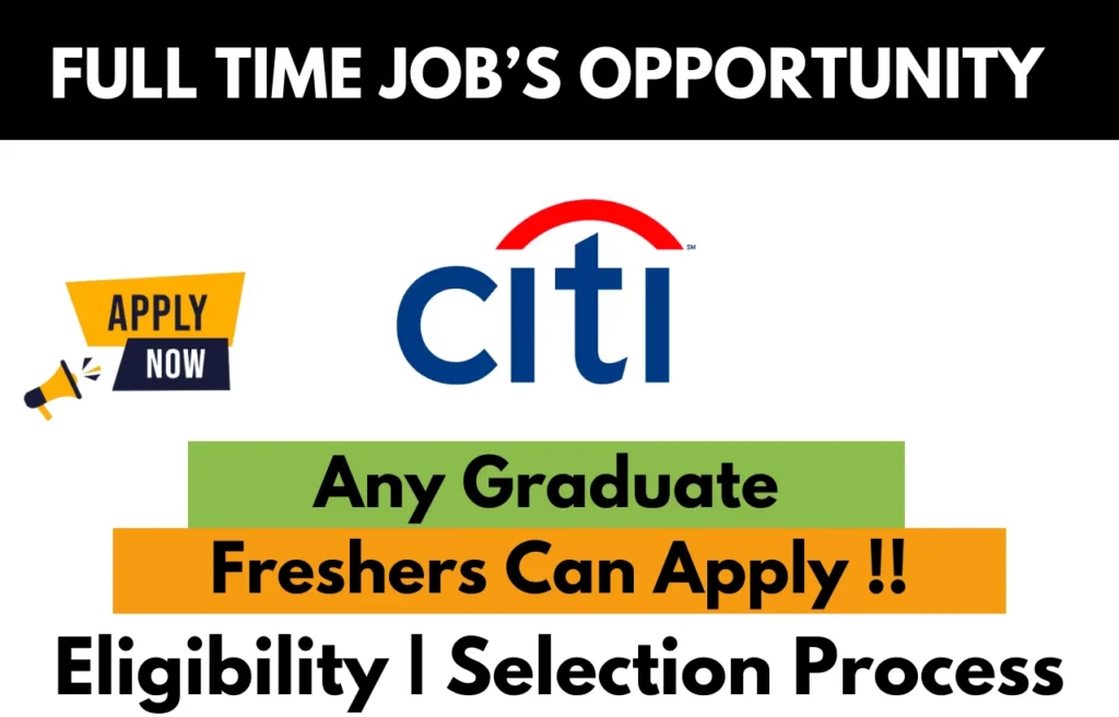 Citi Recruitment Drive 2026