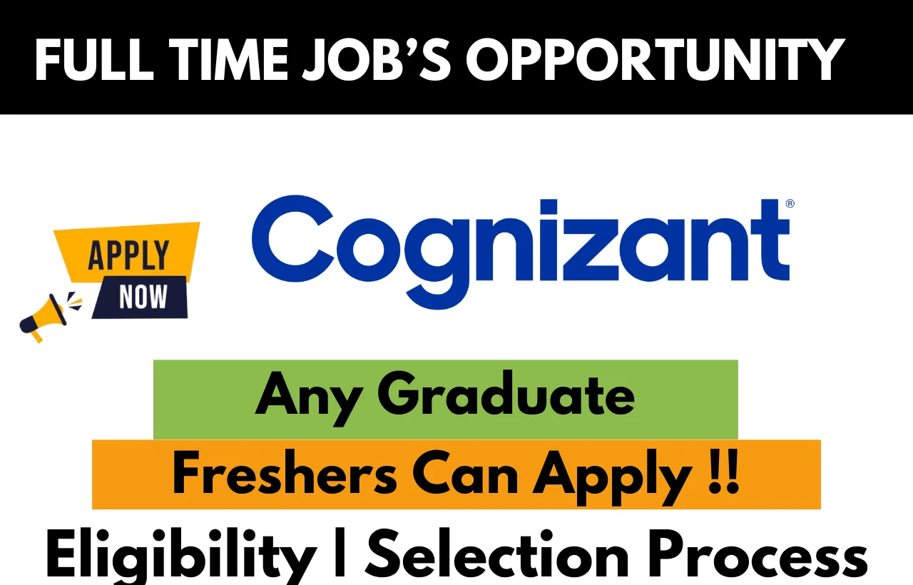 Cognizant Recruitment Drive 2026