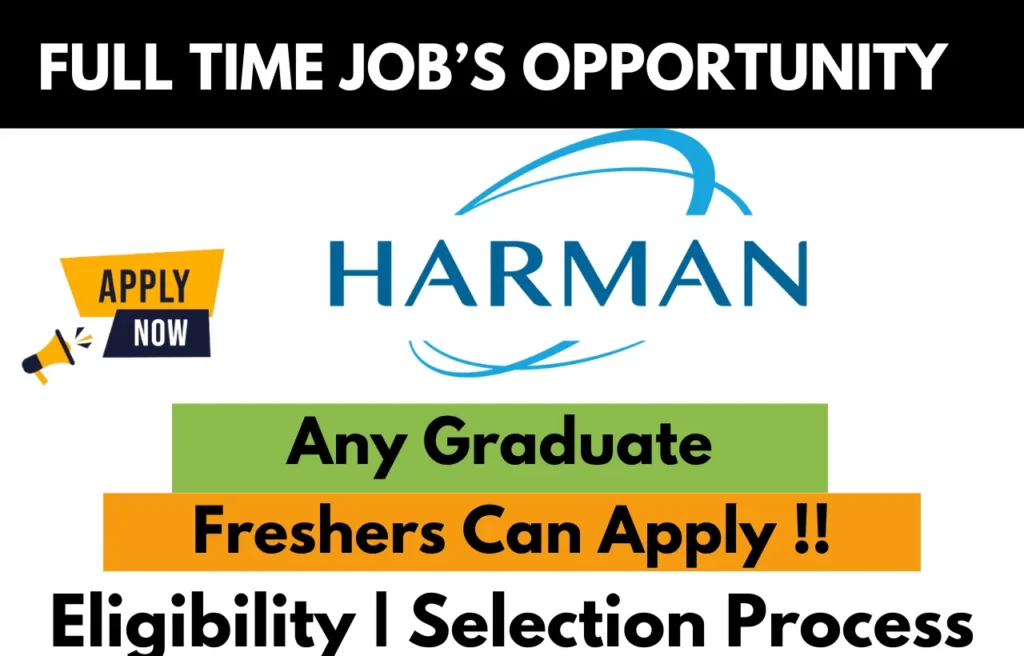 Harman Recruitment Drive 2026