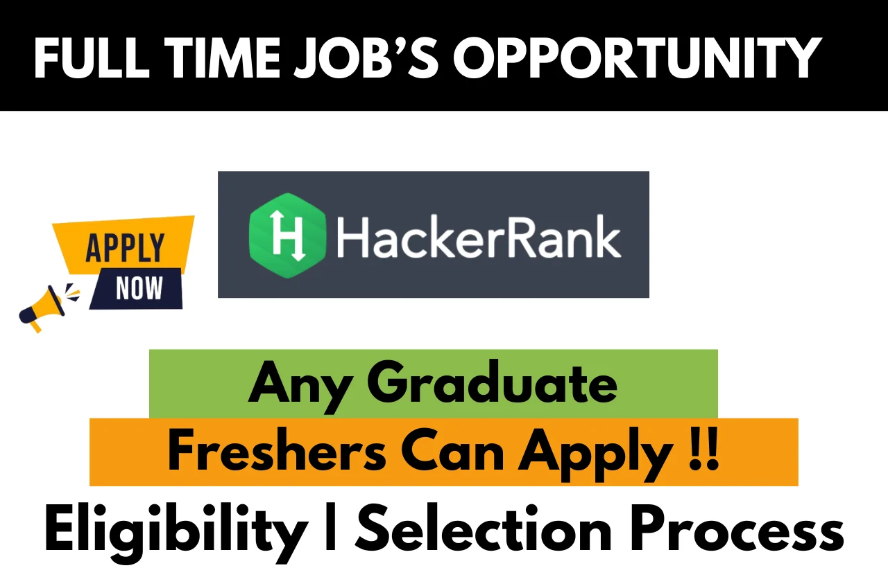 HackerRank Recruitment Drive 2026
