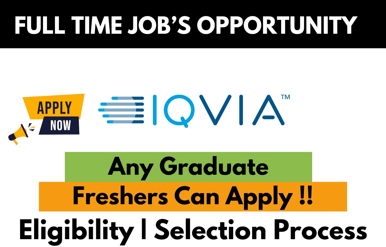 IQVIA Recruitment Drive 2026