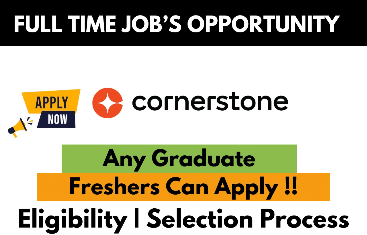 Cornerstone Recruitment Drive 2026