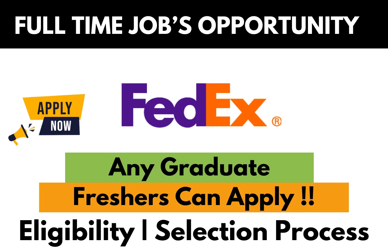 FedEx Recruitment Drive 2026