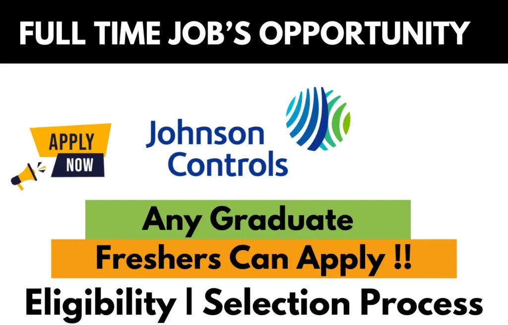 Johnson Controls Recruitment Drive 2026
