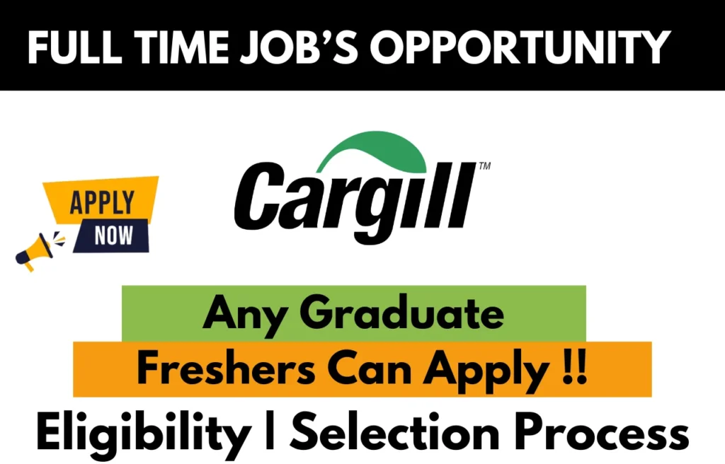 Cargill Recruitment Drive 2026