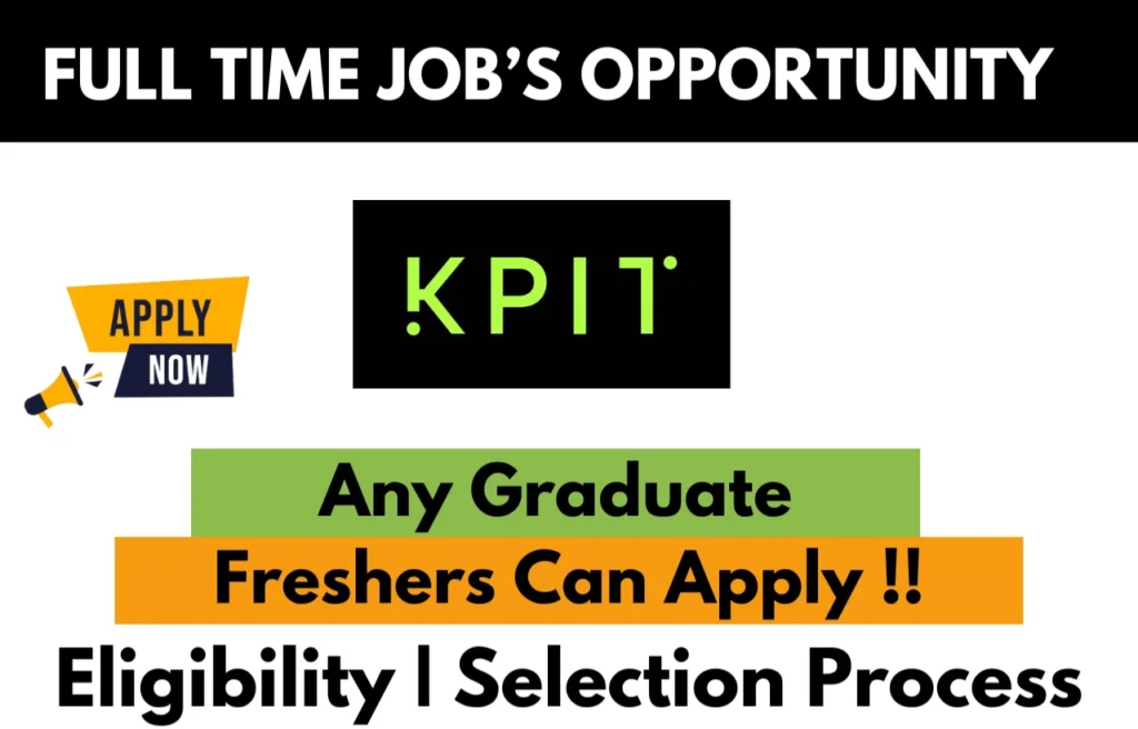 KPIT Technologies Recruitment Drive 2026